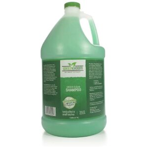 1 Gallon Concentrated Green Clean Dog Shampoo for All Coat Types and Skin Conditions