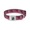 1" Wide Seatbelt Buckle Dog Collar for Large Puppies and Dogs