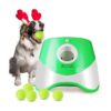 10-30ft Ball Throw Distance Automatic Dog Ball Thrower for Small to Medium Sized Dogs