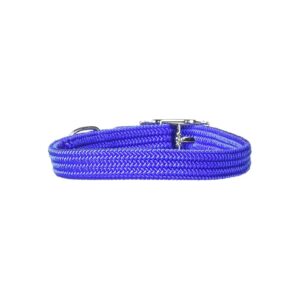 10 Inch Elastic Blue Nylon Cat Safety Collar with Bell for Comfort