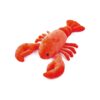 10 Inch Plush Lobster Toy with Squeaker for Small to Medium-Sized Breeds