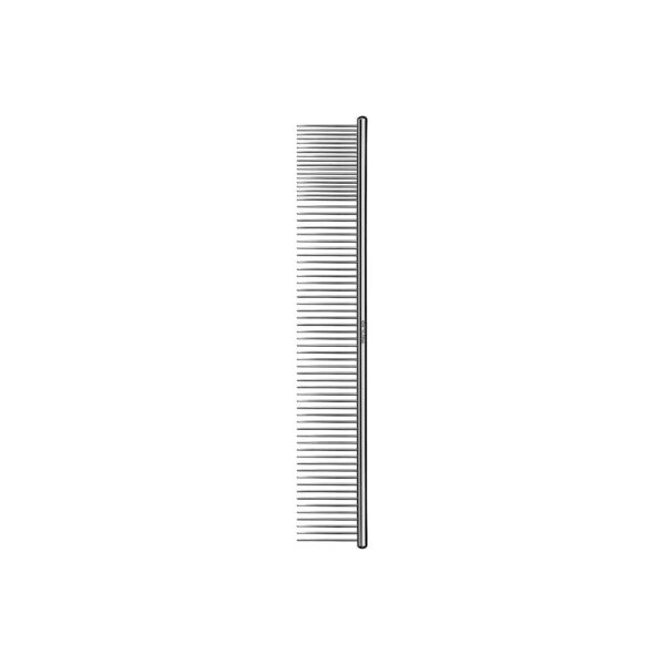 10-Inch Stainless Steel Comb for Pet Grooming and Hair Removal