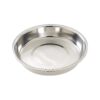 10-Inch Stainless Steel Puppy Dish Easy to Clean and Rust Resistant for Dogs