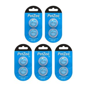 10 Pcs RFA-67 Pet Dog Collar Replacement Batteries for Training and Safety