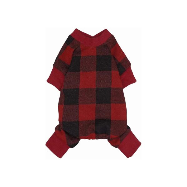 100% Cotton Buffalo Plaid Jammies for Small Dogs and Cats