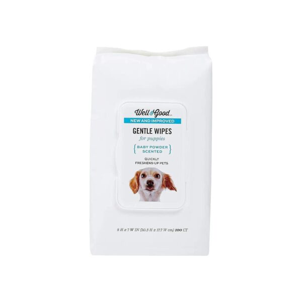 100 Grooming Wipes for Your Newborn Puppy