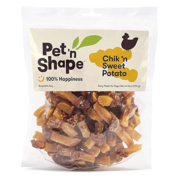 100% Natural, Grain-Free Sweet Potato and Chicken Dog Treats