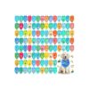 100 Pcs Triangular Pet Scarf Bibs for Washable Puppy Kerchiefs Grooming Supplies