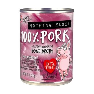 100 Percent Grain Free Pork Canned Dog Food