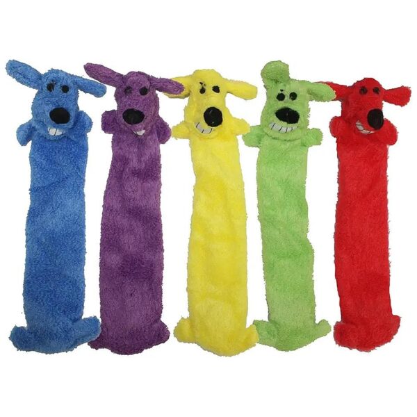 12-Inch Fun and Interactive Dog Toy with Squeakers, Colors May Vary