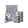 12-Pack, 28 x 55 Inch, for Comfortable Pet Grooming and Drying