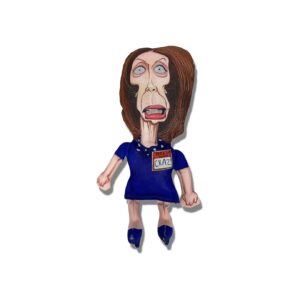 12'' Squeaker Dog Toy - Nancy Pelosi Chew Toy for Small Breeds and Heavy Chewers