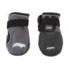 125-Inch Granite Dog Boots with Non-Slip Rubber Sole Velcro