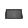 125-Inch Wide Clear Plastic Dog Feeding Tray for Large Dogs and Cats