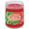 13 Oz Kiwi Twisted Strawberry Jar Candle for Removing Pet, Smoke, and Household Odors