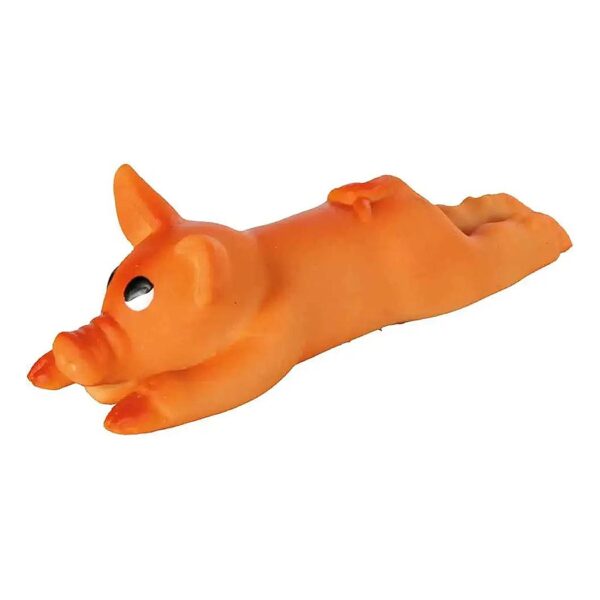 13cm Long Latex Dog Toy with Polyester Fleece Filled for Tug-of-War