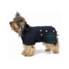 14-Inch Black Watch Pleated Kilt for Dogs with Adjustable Fastening