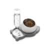 15-Degree Tilted Elevated Cat and Dog Bowls Reducing Neck Pressure for Safe Eating