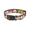 15 Inch Polyester Dog Collar with Rugrats Character Face Close-Up