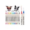 15 Piece Dog Nail Polish Pens Kit for Dog Costume Grooming