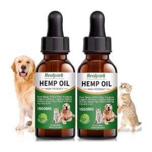 1500mg Hemp Oil Treats for Dogs and Cats with Anxiety and Arthritis