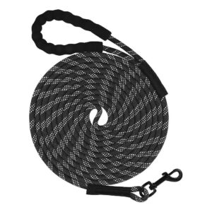 15FT to 66FT Adjustable Nylon Dog Leash for Training, Walking, and Camping