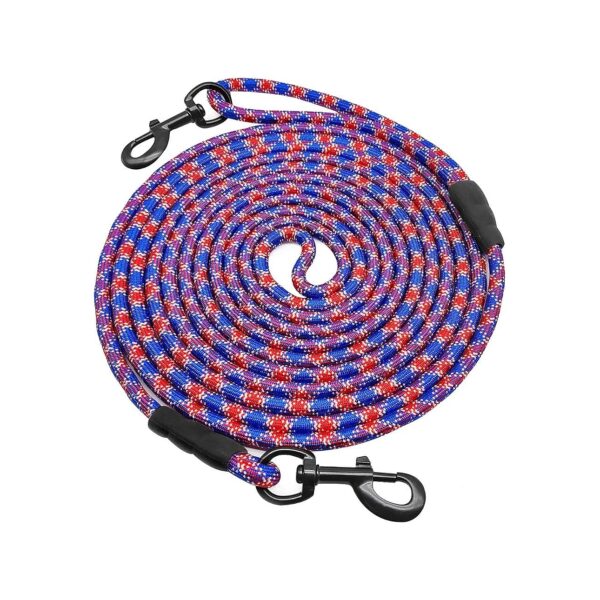 15ft Nylon Recall Lead Long Line Training Leash for Small Medium Large Extra Large Dogs