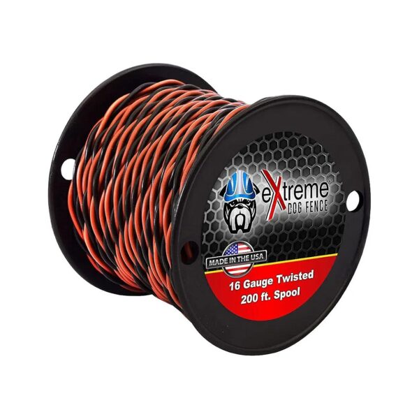 16 Gauge Twisted Dog Fence Wire 200FT for Electric In-Ground Fences