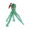 16-Inch Super Octopus Plush Dog Toy with Squeaker and Crinkle Sounds