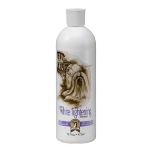 16-Ounce Pet Shampoo for Brightening Whites Creams Pale Golds Light Silvers