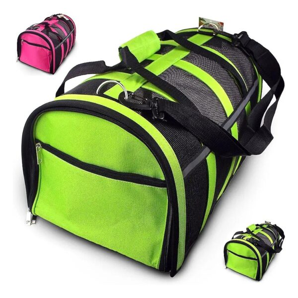 18x10x10, with Mesh Ventilation, Collapsible, and Portable for Easy Airline Travel