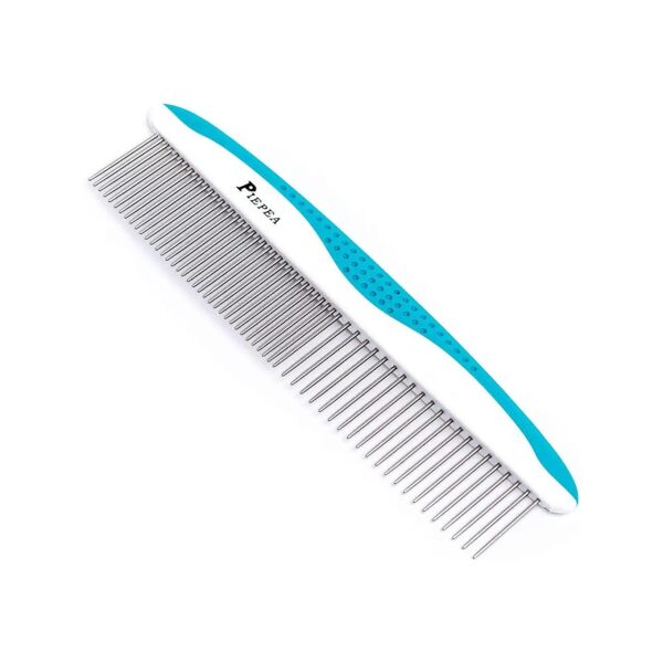 2-IN-1 Pet Comb, Wide and Narrow Teeth for Fluffy and Fine Hair