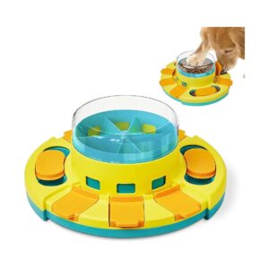 2 Inch Height Dog Puzzle Toy with 2-Level Design for IQ Training