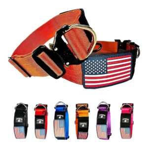 2 Inch Wide Tactical Dog Collar for Large and Medium Dogs