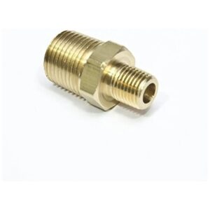 2" Male NPT to 1/4" Male NPT Pipe Fitting for Long-Term Brass Construction