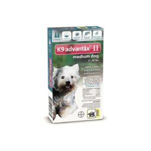 2 Month Flea and Tick Prevention for Medium Dogs 11-20 Lbs, Topical Treatment