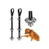 2 Pack Adjustable Dog Doorbell for Potty Training with Extra Loud Bells