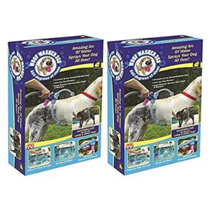 2 Pack Dog Washing Station with Suds and Rinse Modes