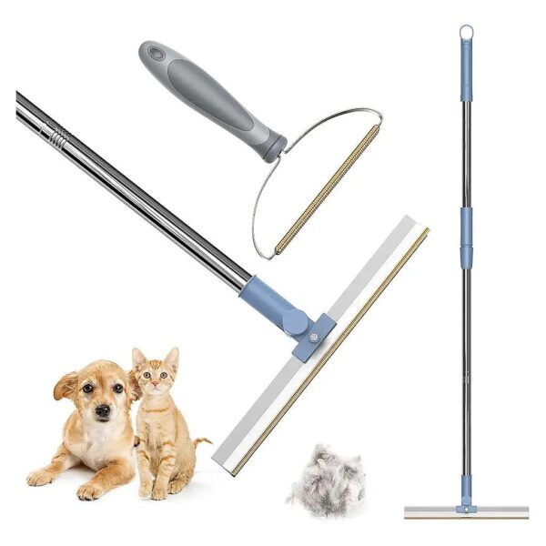 2 Pack Pet Hair Remover Bundle for Carpets, Sofas, and More