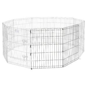 2-Panel Extension Kit for 30-Inch Metal Dog Pens with Guaranteed 1-Year Warranty