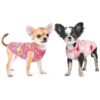 2 Pieces Pet Sweaters for Small Dogs Fleece Clothes Teacup Chihuahua Yorkie Outfits