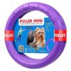 2 Puller Mini Dog Toy for Small Breed Dogs with Purple Rings