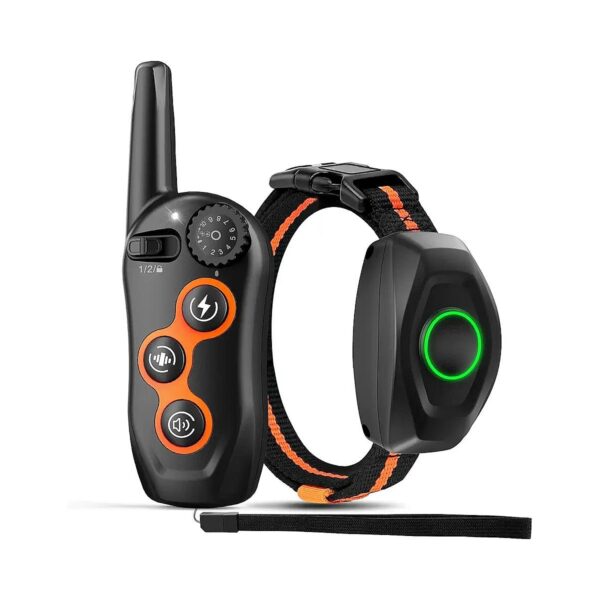 2-in-1 Dog Training and Shock Collar with Remote 1300ft Range Waterproof for Pet Training