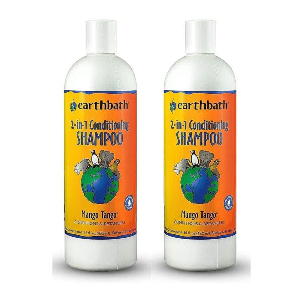 2-in-1 Mango Scented Dog Shampoo and Conditioner for Soft Fur