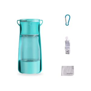 2 in 1 Portable Dog Water Dispenser and Food Container for Pet Travel