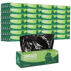 20 Boxed Rolls of Dog Poop Bags per Roll for Home and Travel Use