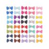 20 Colors Small Dog Hair Bows with Rubber Bands for Big Small and Medium Dogs