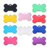 20 Pcs Personalized Pet ID Tag with Bone Shape and Engraving for Cats and Dogs