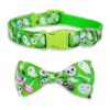 2023 Halloween Holiday Collar with Adjustable Bow Tie for Small to Large Dogs