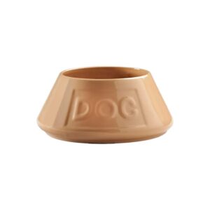 21cm Stoneware Dog Bowl for Large Breeds and Kitchen Counters